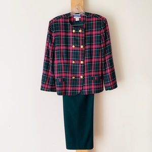 Spectacular vintage Pendleton suit with pants